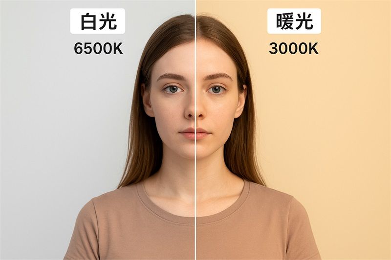 LED燈帶白光和暖光哪個對眼睛好？專家告訴你真相！