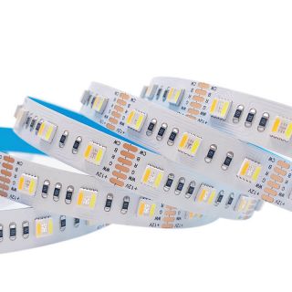 5050 五合一 RGB CCT 雙色溫 LED 燈帶，6 線獨立調(diào)光，支持 DC12V/24V - 3